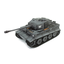 Czołg zdalnie sterowany IR/dźwięk 1:24 German Tiger 1 Late Painted Gray RTR 2.4Ghz - Heng Long 3841-11-L-G
